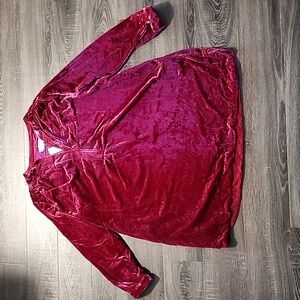 🦇 Anthropologie "Melody"  Crushed Velvet Tunic 🦇